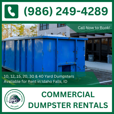 Idaho Falls Commercial Dumpster Rental